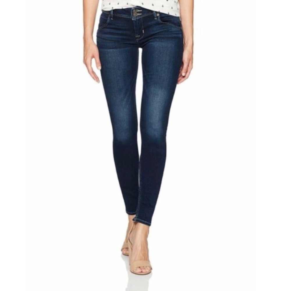 NWT Hudson Colin Midrise Dark Wash Skinny Jeans